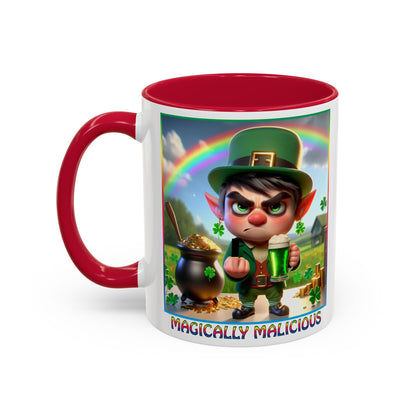 Magically Malicious St. Patrick's Day Mug - Colorful 11oz & 15oz Coffee Mugs