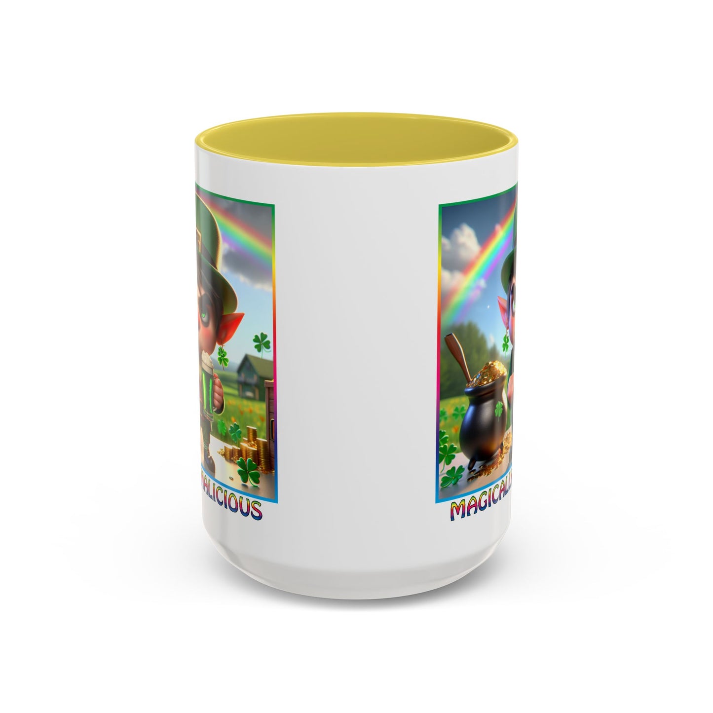 Magically Malicious St. Patrick's Day Mug - Colorful 11oz & 15oz Coffee Mugs