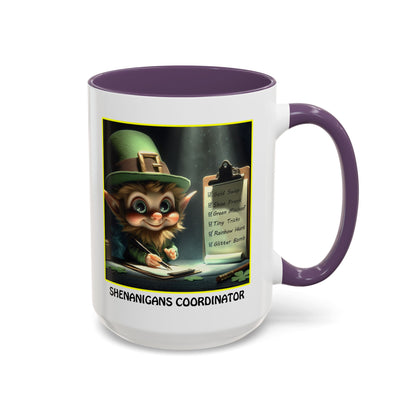 Shenanigans Coordinator St. Patrick's Day Coffee Mug
