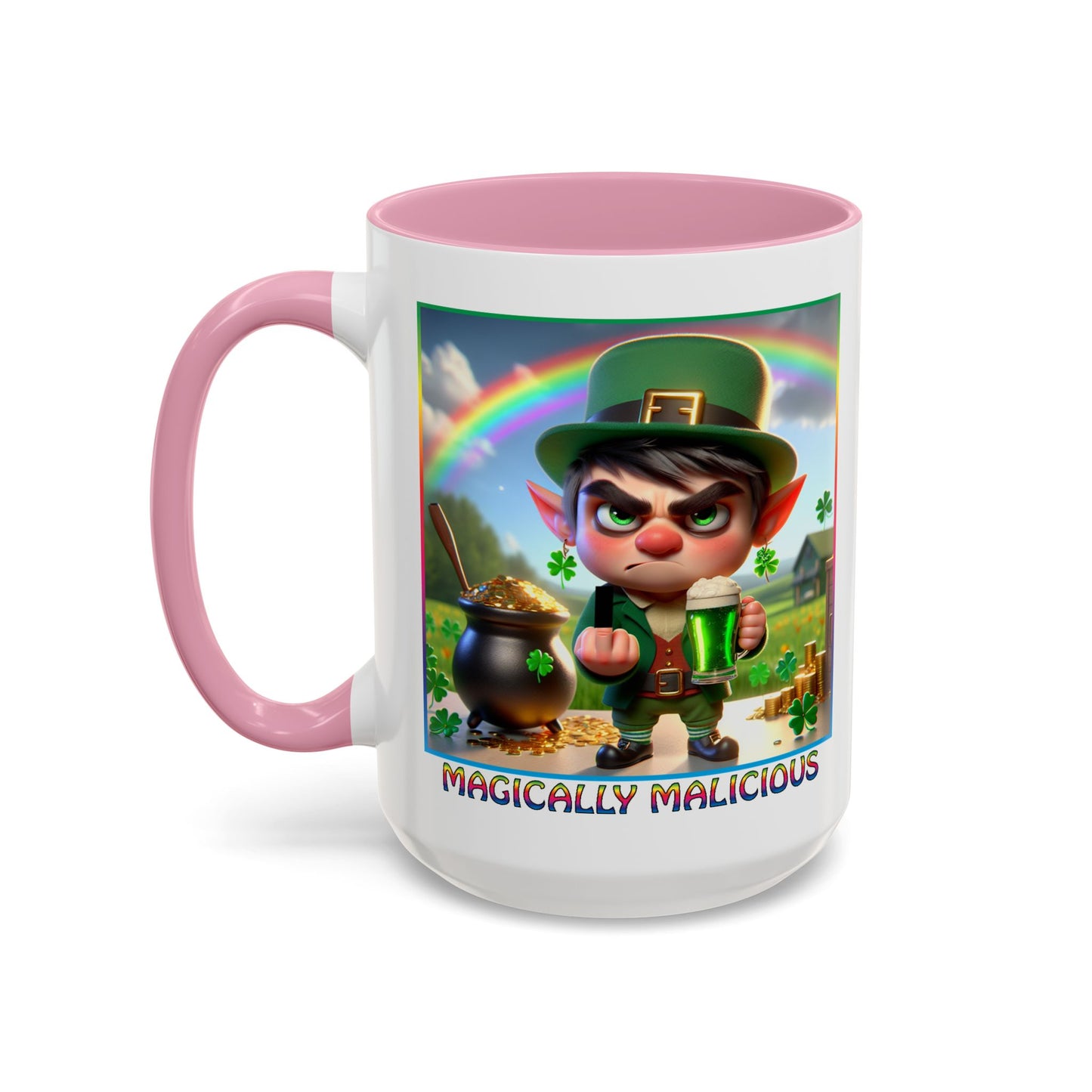 Magically Malicious St. Patrick's Day Mug - Colorful 11oz & 15oz Coffee Mugs