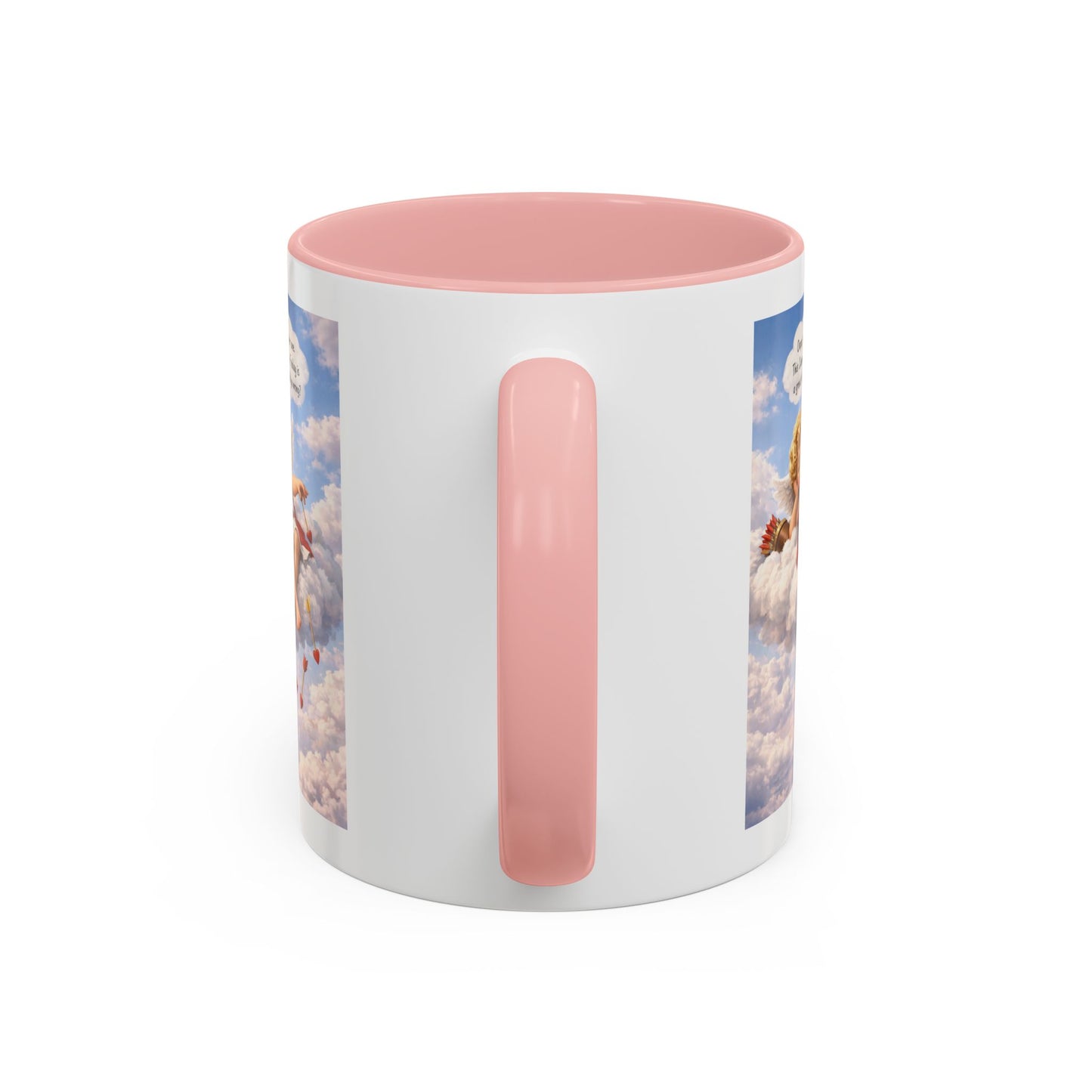 Oops, Missed Another One - Funny Cupid Coffee Mug | Casual Valentine Friday Mug | Valentine’s Day Humor Gift