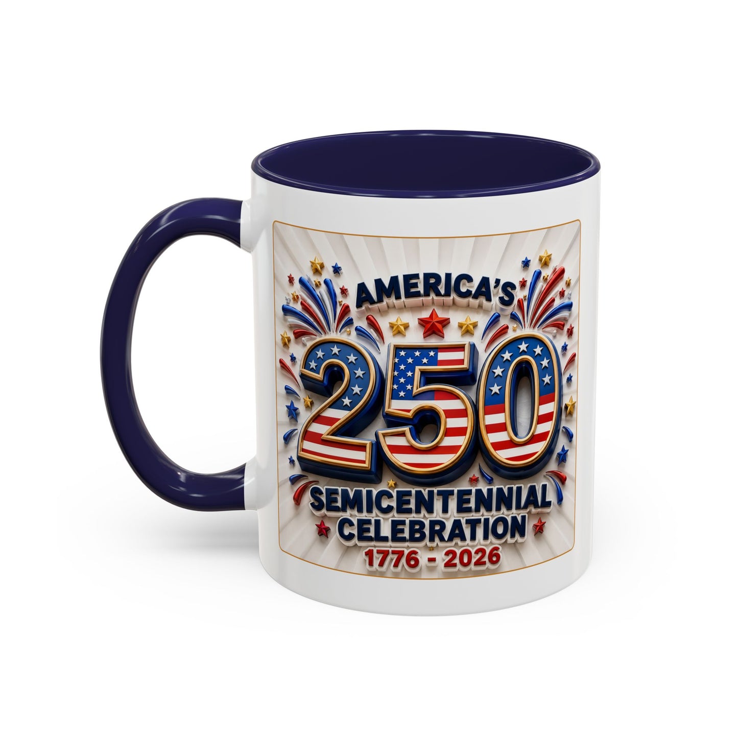 America’s Semicentennial 1776–2026 Celebration Accent Coffee Mug