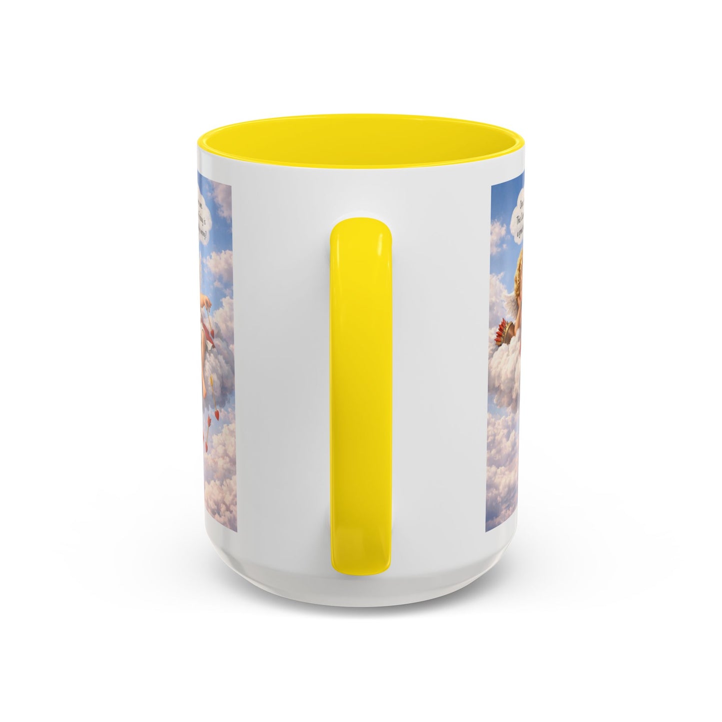 Oops, Missed Another One - Funny Cupid Coffee Mug | Casual Valentine Friday Mug | Valentine’s Day Humor Gift