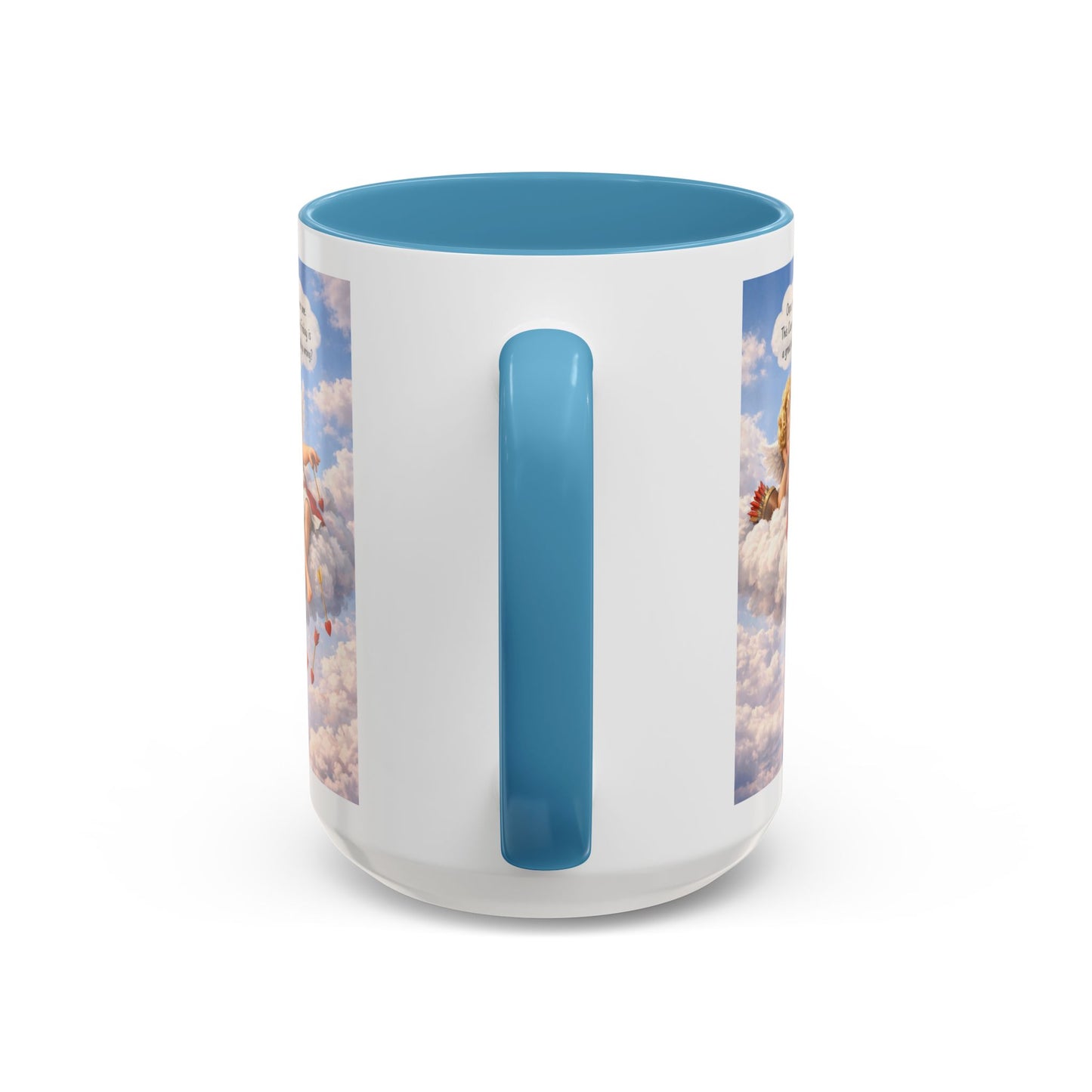 Oops, Missed Another One - Funny Cupid Coffee Mug | Casual Valentine Friday Mug | Valentine’s Day Humor Gift