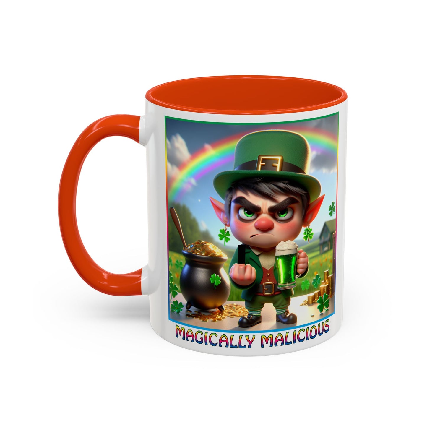 Magically Malicious St. Patrick's Day Mug - Colorful 11oz & 15oz Coffee Mugs