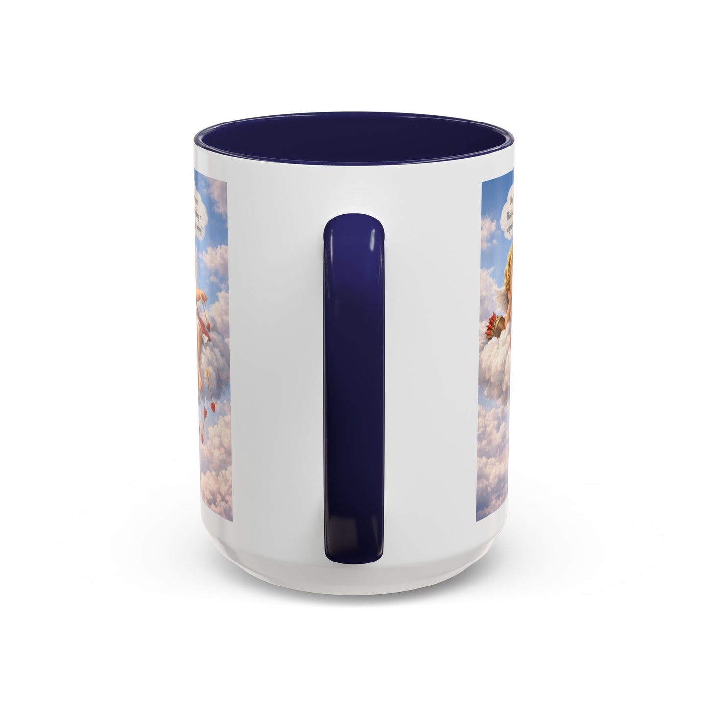 Oops, Missed Another One - Funny Cupid Coffee Mug | Casual Valentine Friday Mug | Valentine’s Day Humor Gift