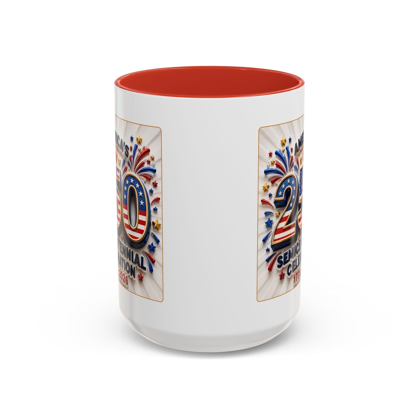 America’s Semicentennial 1776–2026 Celebration Accent Coffee Mug