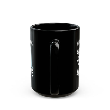 Aww Man All My Friends Are Alive Mug — Funny Halloween Black Coffee Cup