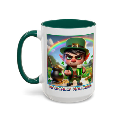 Magically Malicious St. Patrick's Day Mug - Colorful 11oz & 15oz Coffee Mugs
