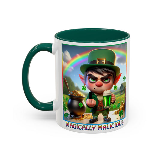 Magically Malicious St. Patrick's Day Mug - Colorful 11oz & 15oz Coffee Mugs