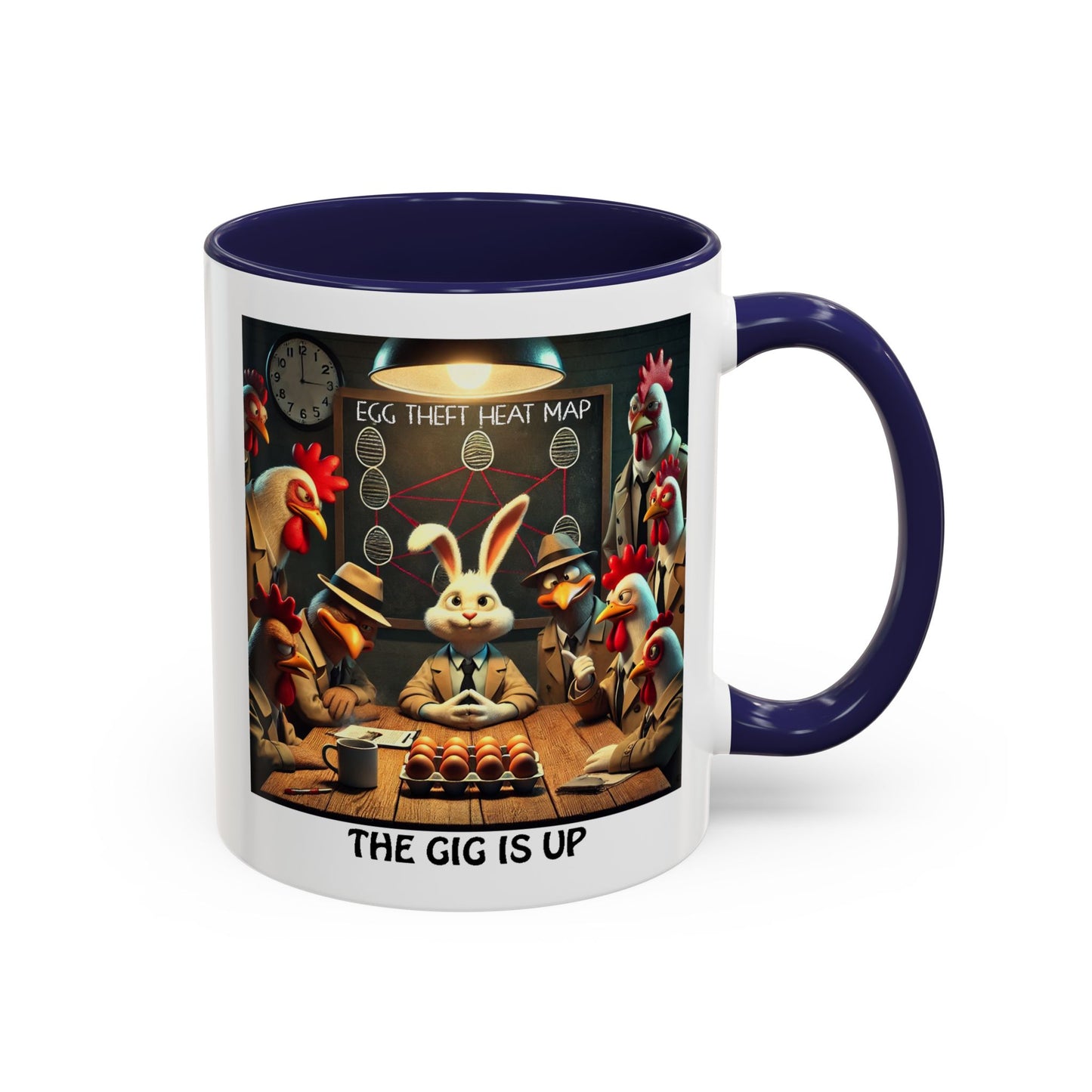 The Gig Is Up - Easter Accent Coffee Mug