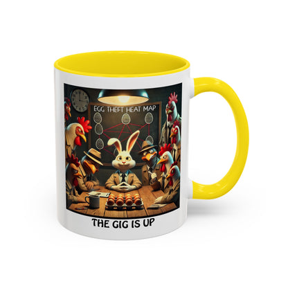 The Gig Is Up - Easter Accent Coffee Mug