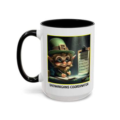 Shenanigans Coordinator St. Patrick's Day Coffee Mug