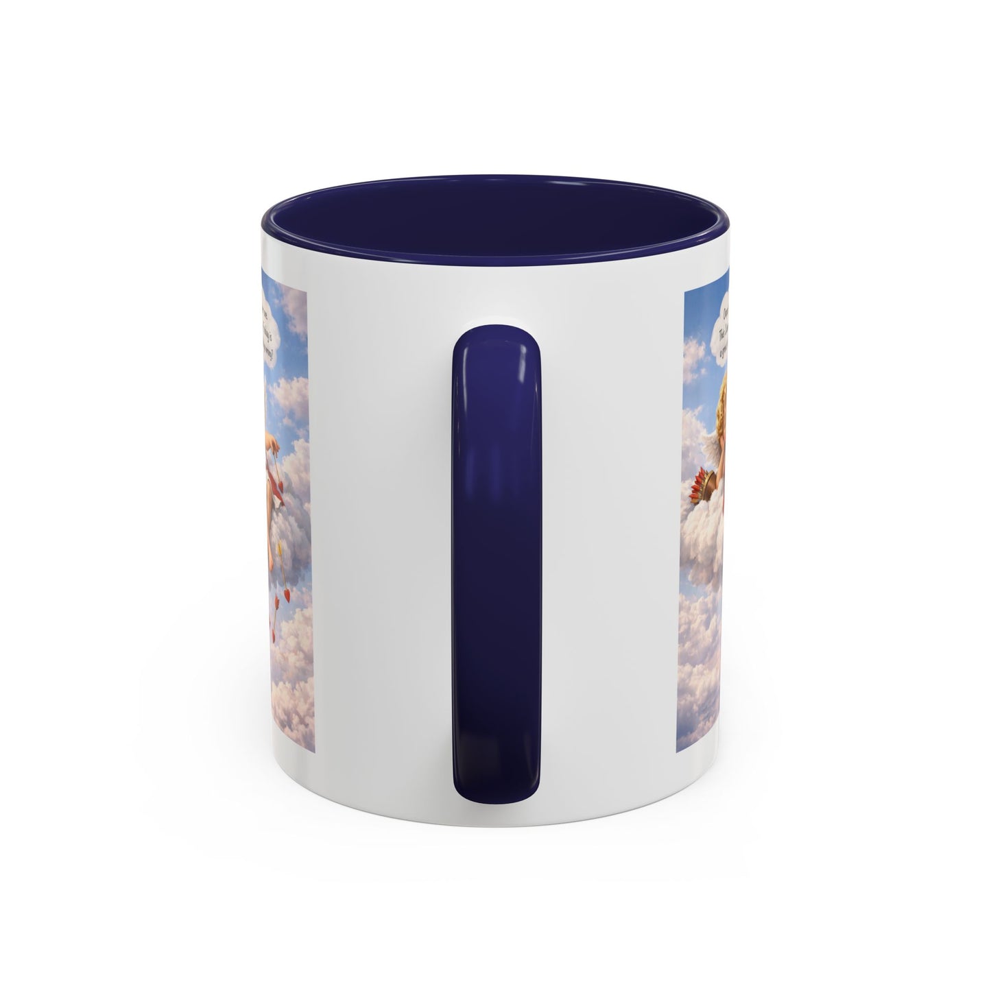 Oops, Missed Another One - Funny Cupid Coffee Mug | Casual Valentine Friday Mug | Valentine’s Day Humor Gift