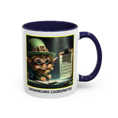 Shenanigans Coordinator St. Patrick's Day Coffee Mug