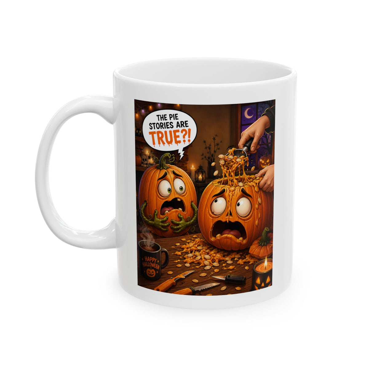The Pie Stories Are True?! – Halloween Coffee Mug (11oz & 15oz)
