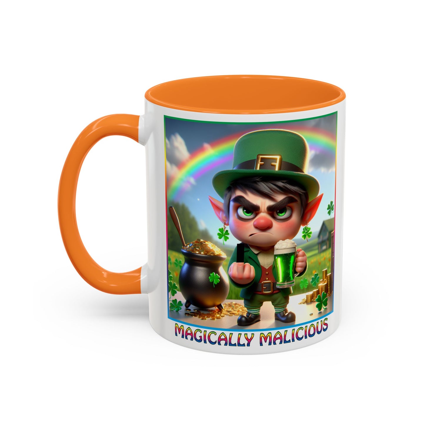 Magically Malicious St. Patrick's Day Mug - Colorful 11oz & 15oz Coffee Mugs