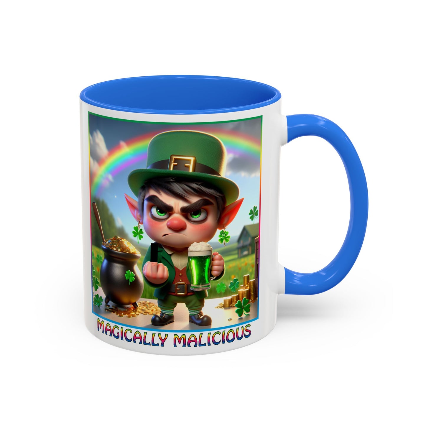 Magically Malicious St. Patrick's Day Mug - Colorful 11oz & 15oz Coffee Mugs
