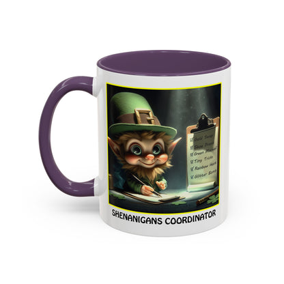 Shenanigans Coordinator St. Patrick's Day Coffee Mug