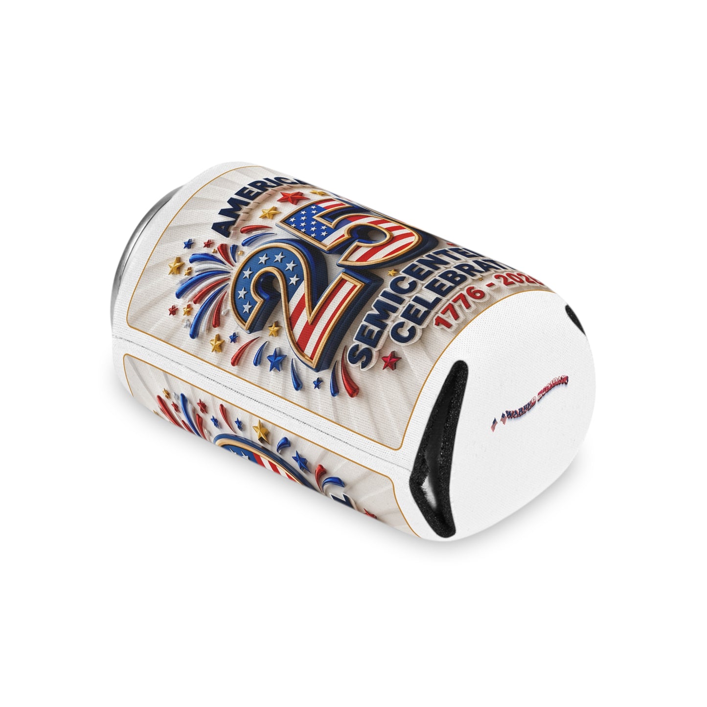 America's 250th Semicentennial Can Cooler – 1776–2026 Patriotic Koozie