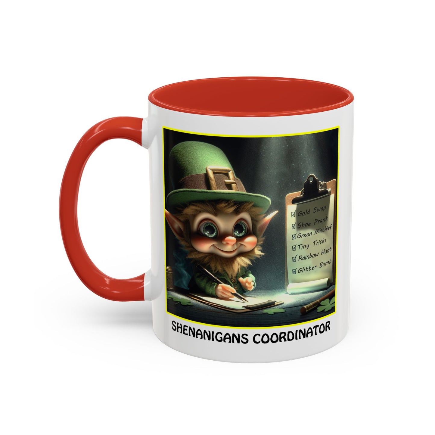Shenanigans Coordinator St. Patrick's Day Coffee Mug