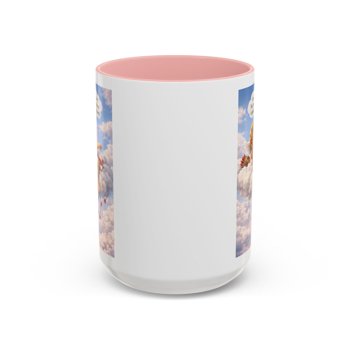 Oops, Missed Another One - Funny Cupid Coffee Mug | Casual Valentine Friday Mug | Valentine’s Day Humor Gift