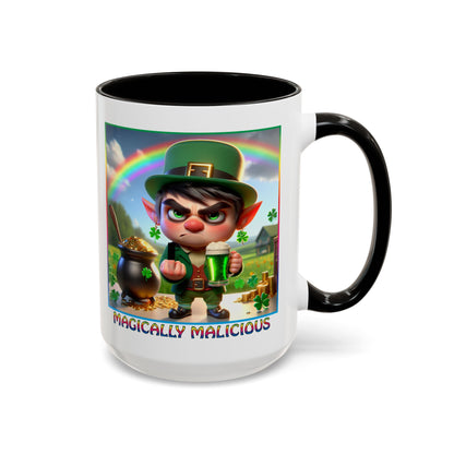 Magically Malicious St. Patrick's Day Mug - Colorful 11oz & 15oz Coffee Mugs