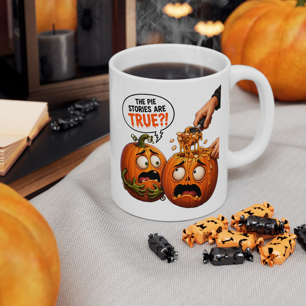 The Pie Stories Are True?! v2 – Halloween Coffee Mug (11oz, 15oz)