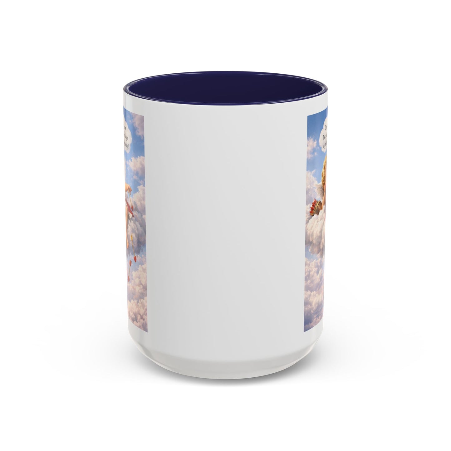 Oops, Missed Another One - Funny Cupid Coffee Mug | Casual Valentine Friday Mug | Valentine’s Day Humor Gift