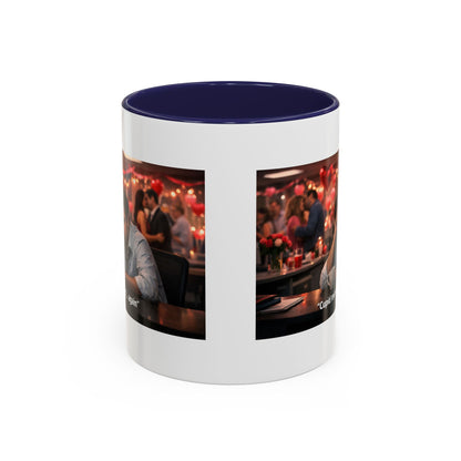 Cupid Missed… Again Funny Valentine Office Party Coffee Mug | Anti-Valentine Humorous Work Mug