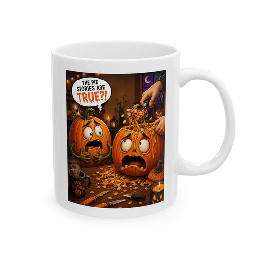 The Pie Stories Are True?! – Halloween Coffee Mug (11oz & 15oz)