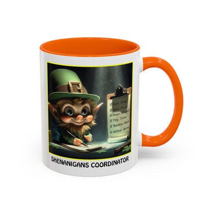Shenanigans Coordinator St. Patrick's Day Coffee Mug