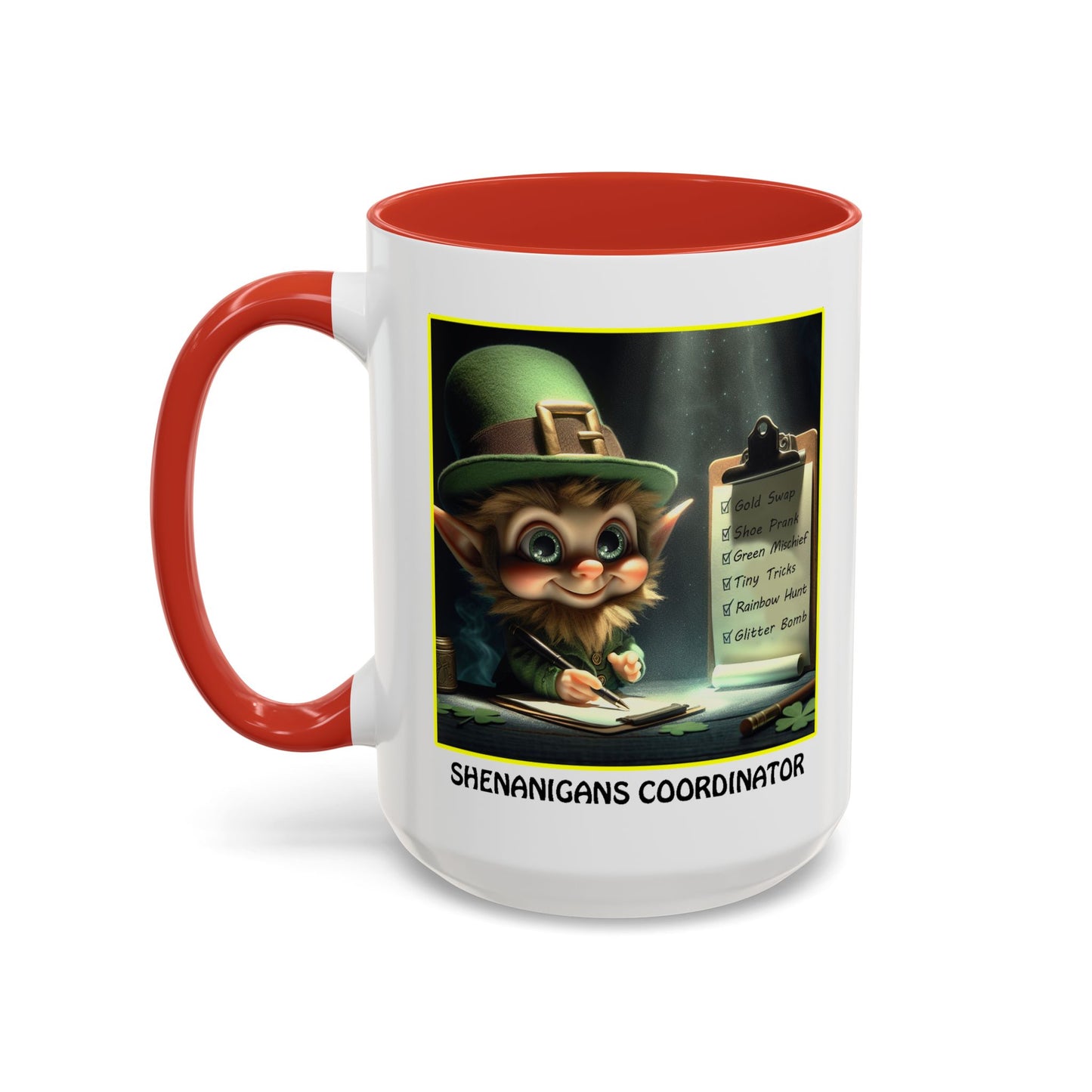 Shenanigans Coordinator St. Patrick's Day Coffee Mug