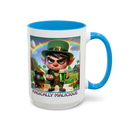 Magically Malicious St. Patrick's Day Mug - Colorful 11oz & 15oz Coffee Mugs