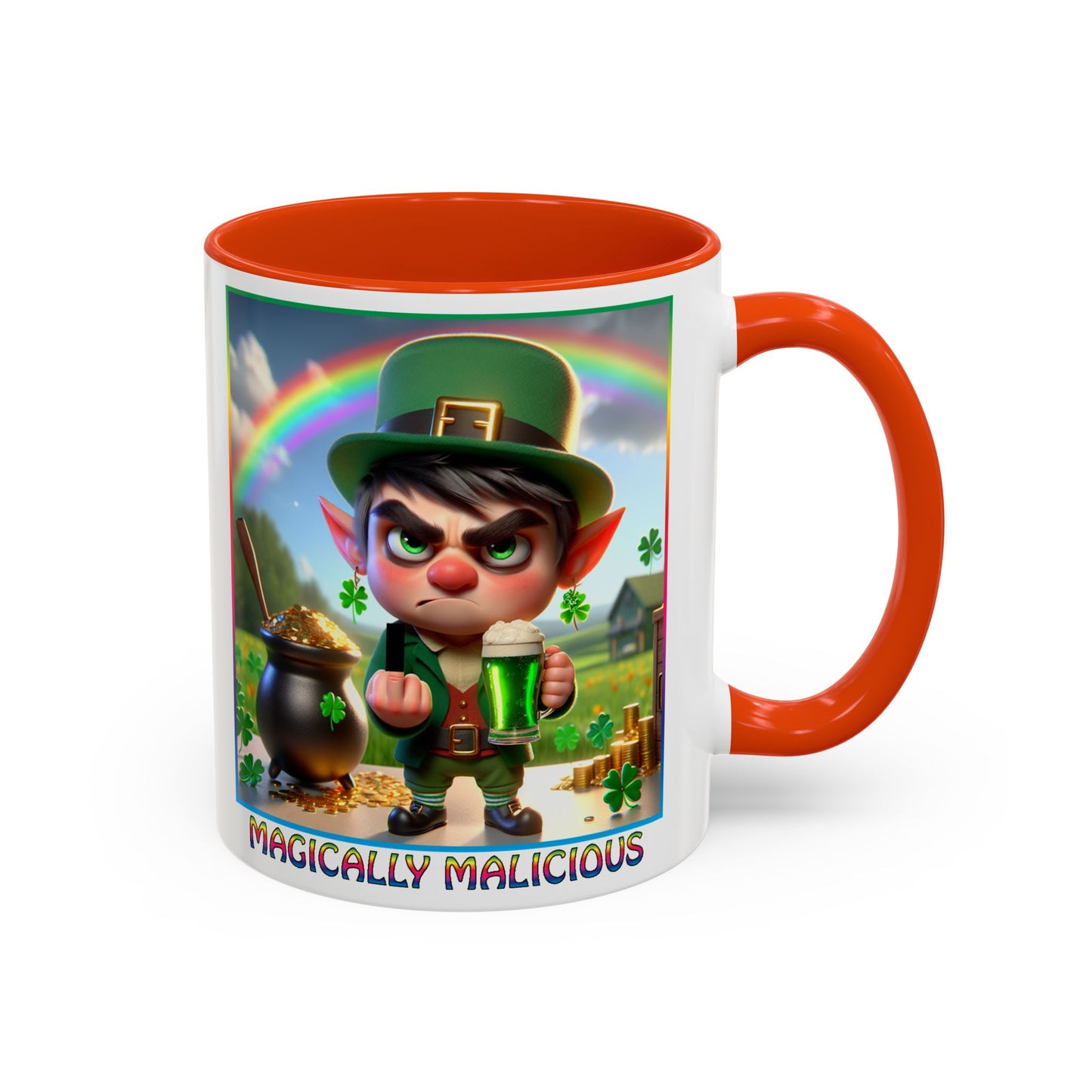 Magically Malicious St. Patrick's Day Mug - Colorful 11oz & 15oz Coffee Mugs