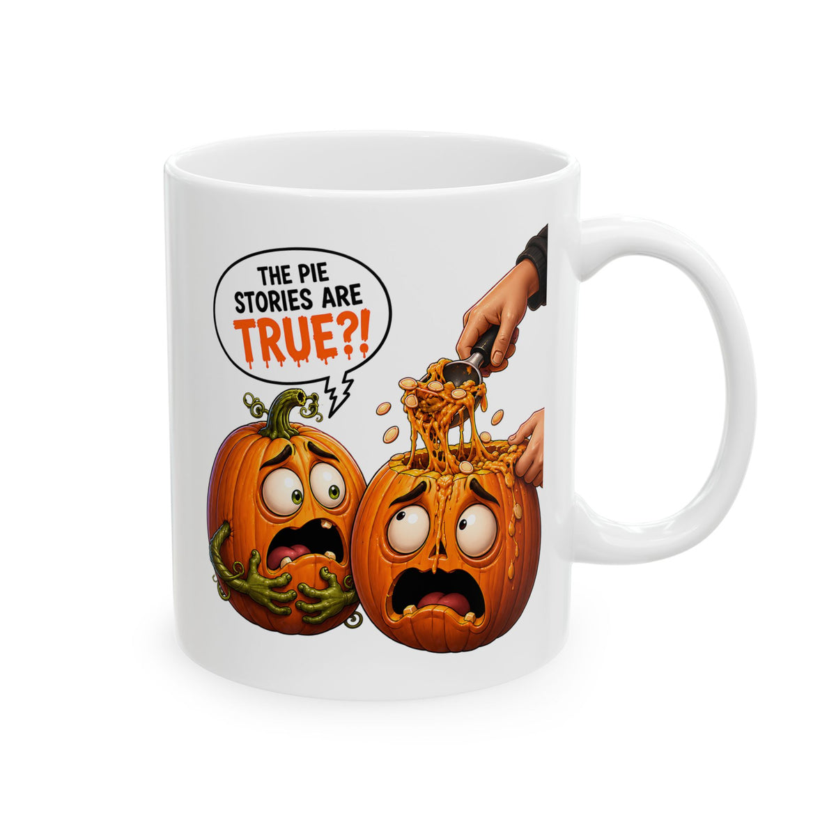 The Pie Stories Are True?! v2 – Halloween Coffee Mug (11oz, 15oz)