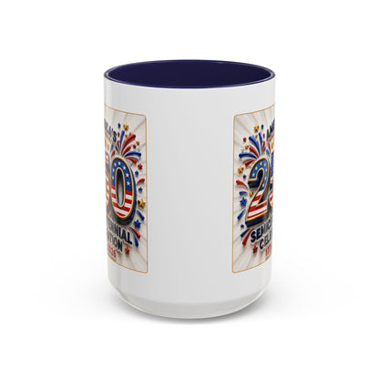 America’s Semicentennial 1776–2026 Celebration Accent Coffee Mug