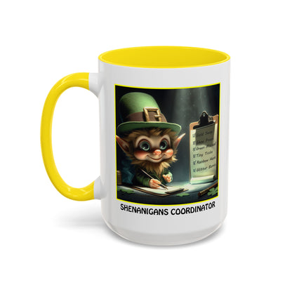 Shenanigans Coordinator St. Patrick's Day Coffee Mug