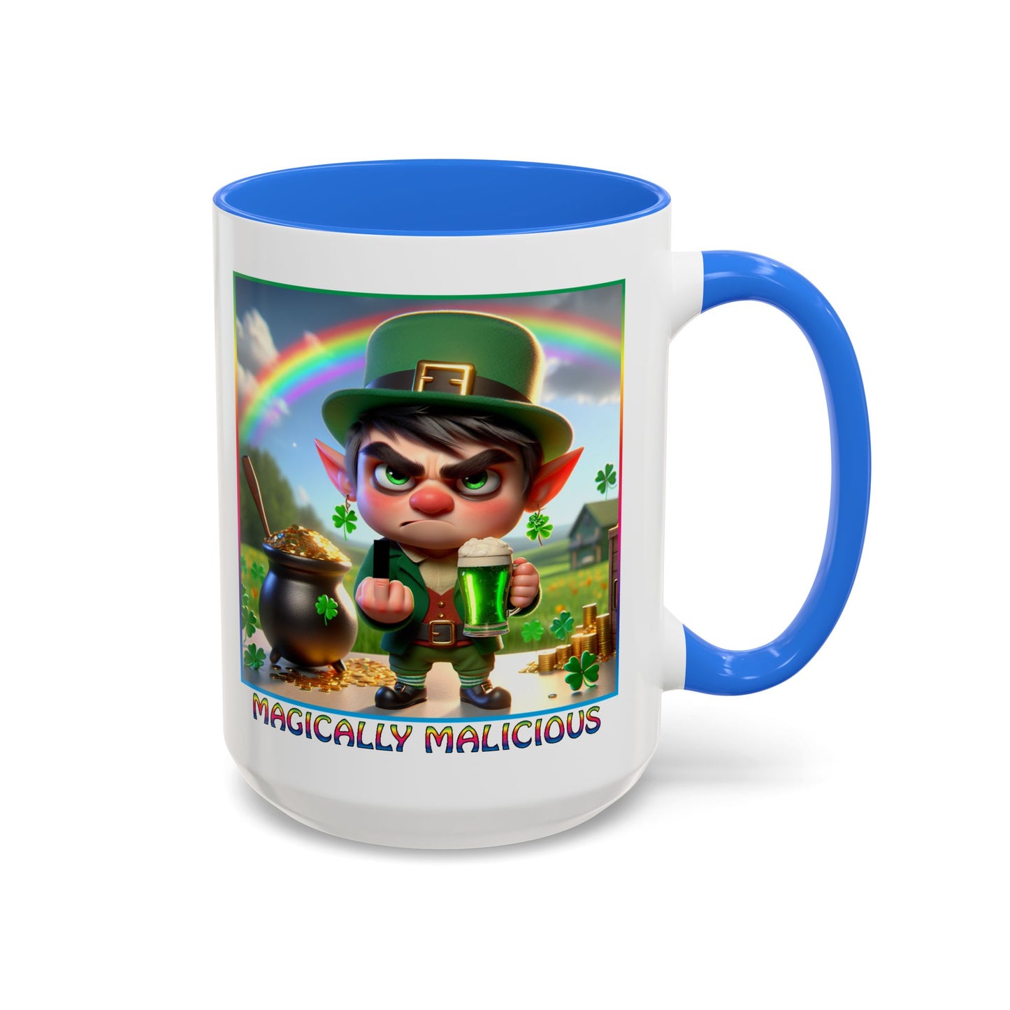 Magically Malicious St. Patrick's Day Mug - Colorful 11oz & 15oz Coffee Mugs