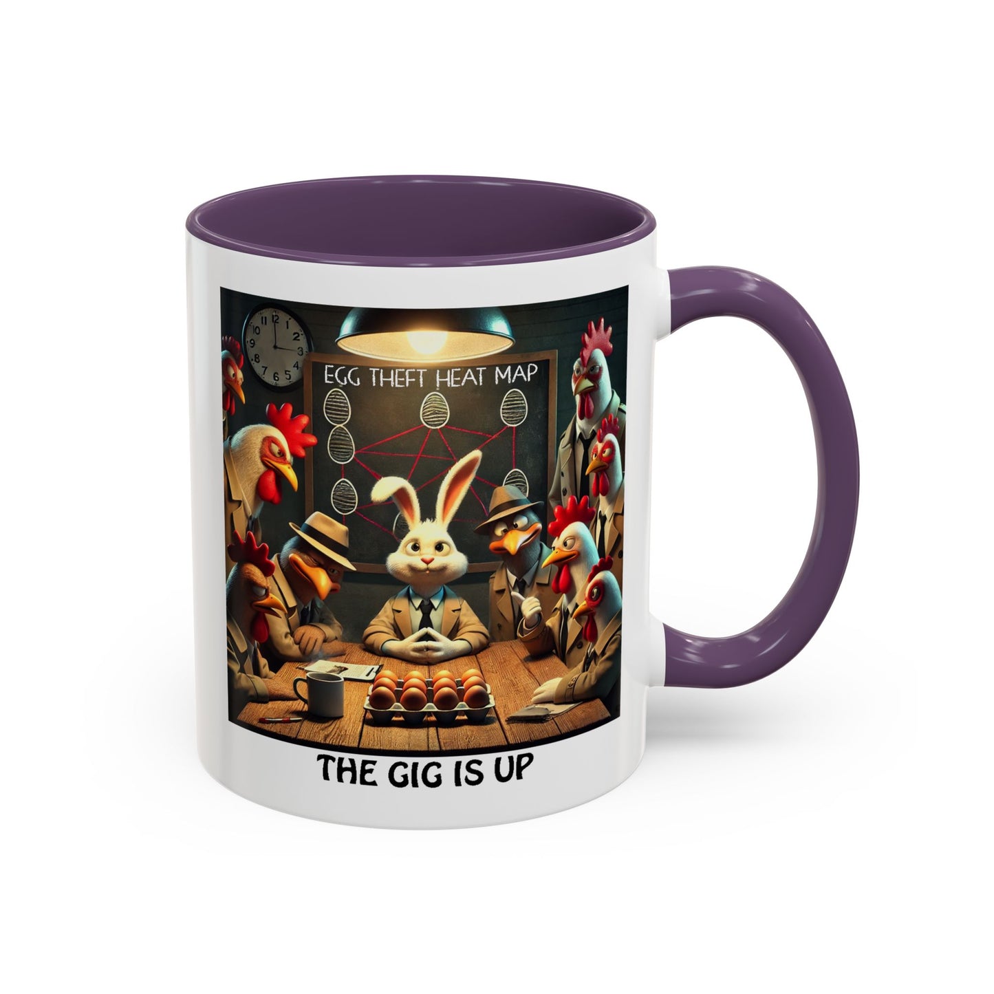The Gig Is Up - Easter Accent Coffee Mug