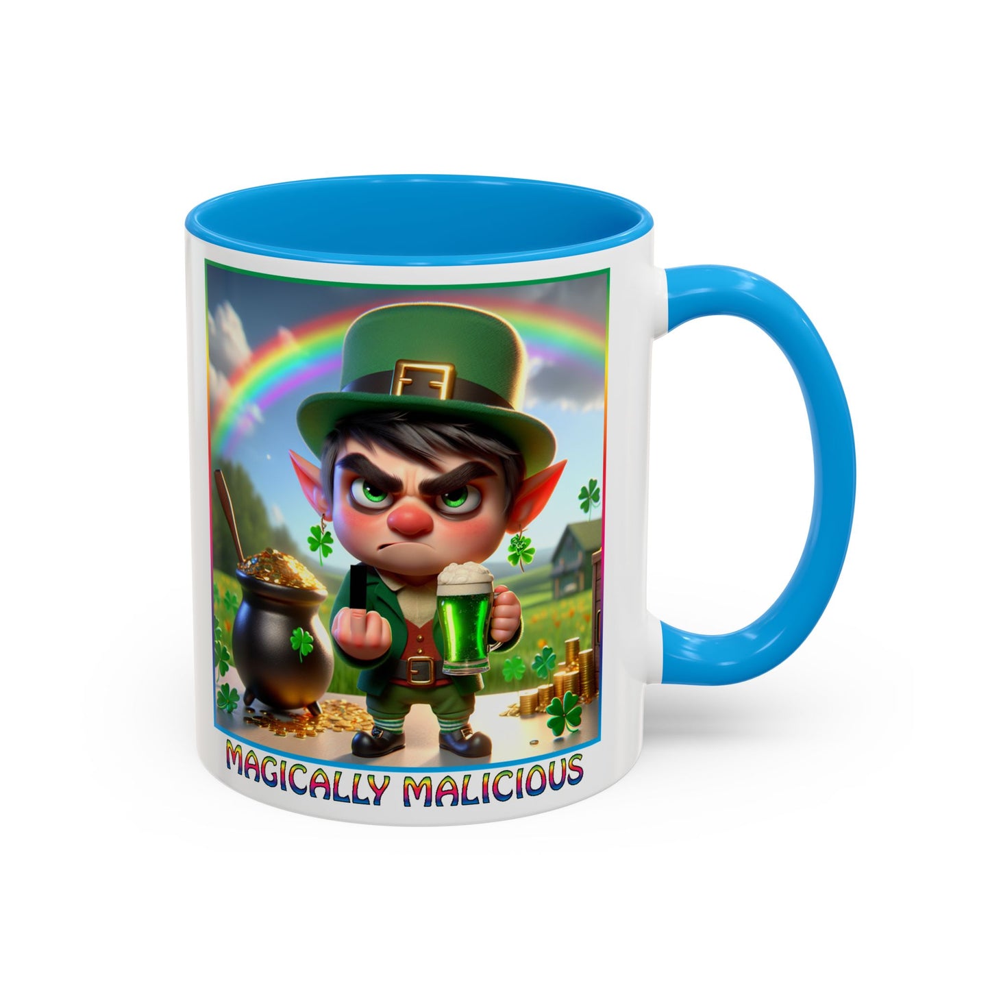 Magically Malicious St. Patrick's Day Mug - Colorful 11oz & 15oz Coffee Mugs