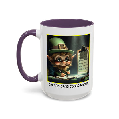Shenanigans Coordinator St. Patrick's Day Coffee Mug