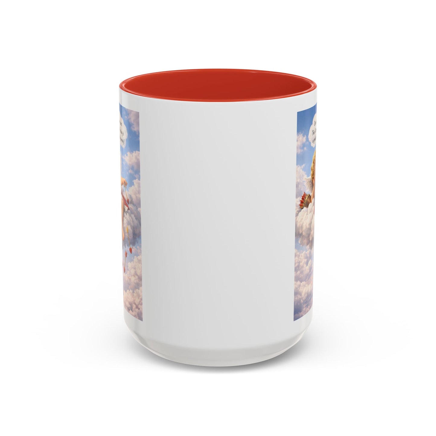 Oops, Missed Another One - Funny Cupid Coffee Mug | Casual Valentine Friday Mug | Valentine’s Day Humor Gift