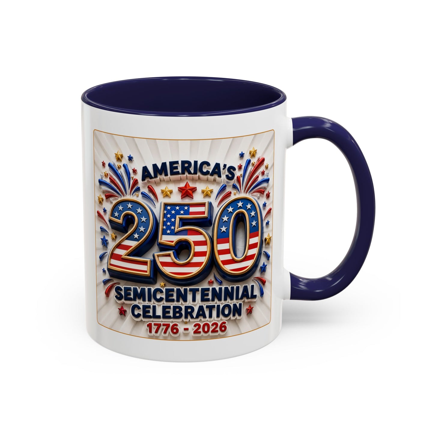 America’s Semicentennial 1776–2026 Celebration Accent Coffee Mug