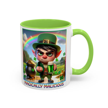 Magically Malicious St. Patrick's Day Mug - Colorful 11oz & 15oz Coffee Mugs