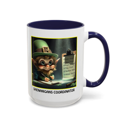 Shenanigans Coordinator St. Patrick's Day Coffee Mug