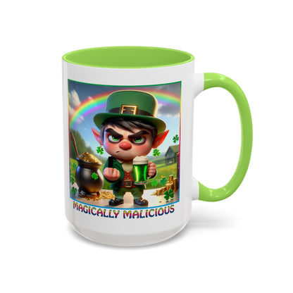 Magically Malicious St. Patrick's Day Mug - Colorful 11oz & 15oz Coffee Mugs