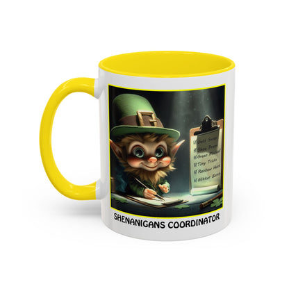 Shenanigans Coordinator St. Patrick's Day Coffee Mug