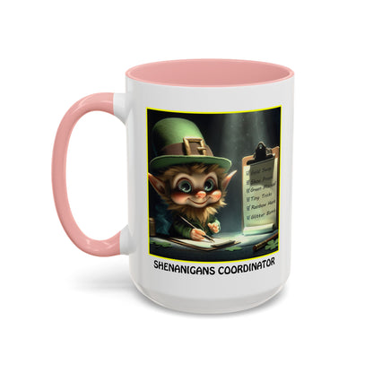 Shenanigans Coordinator St. Patrick's Day Coffee Mug