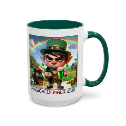 Magically Malicious St. Patrick's Day Mug - Colorful 11oz & 15oz Coffee Mugs